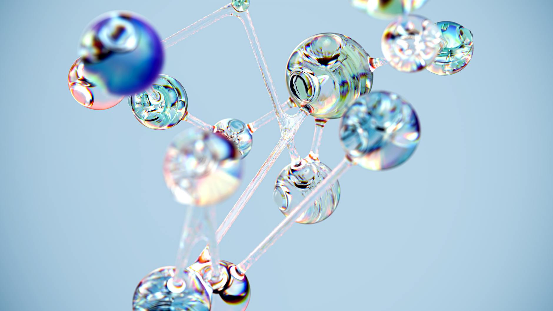 A futuristic, abstract visualization of interconnected DNA strands and microbial networks, bathed in ethereal light, representing the core concept of AI-driven health integration.